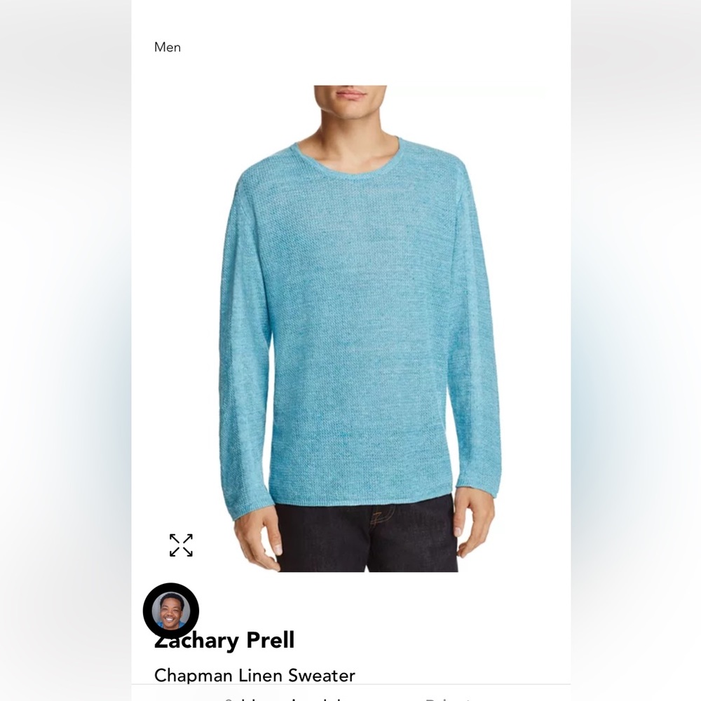 Zachary Prell Men’s Lightweight Sweater